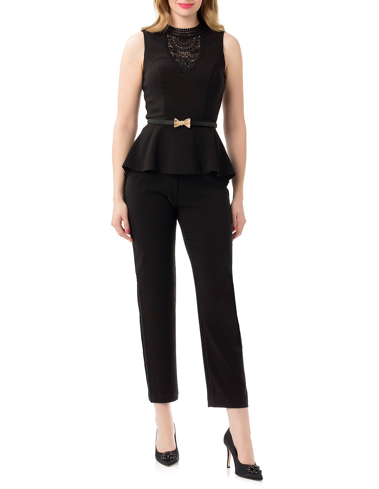 black jumpsuit david jones