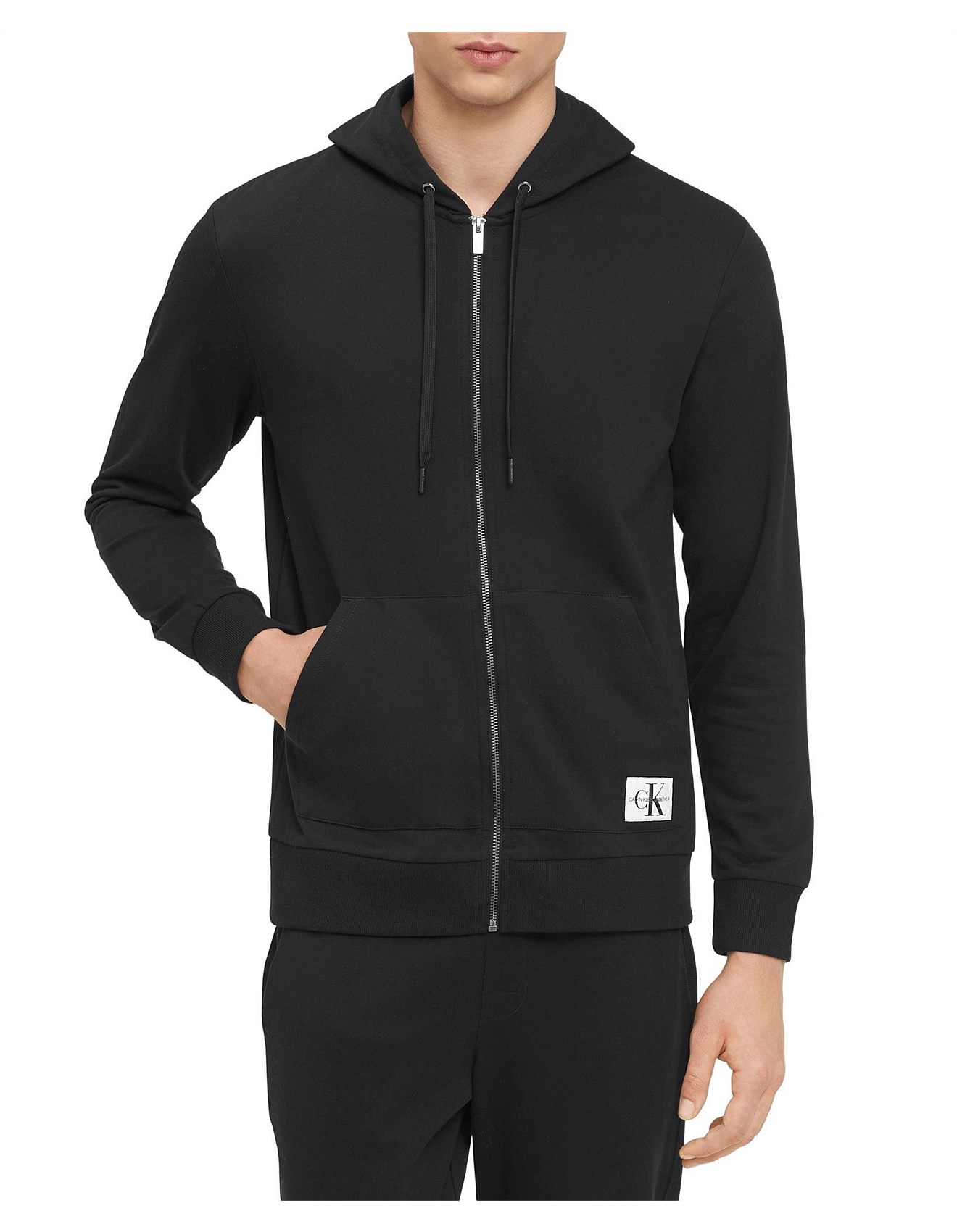 calvin klein underwear full zip hoodie