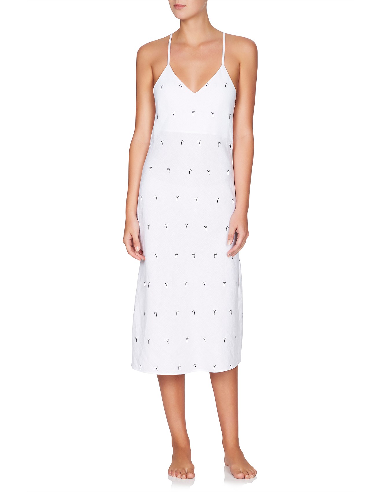 David jones 2024 slip dress