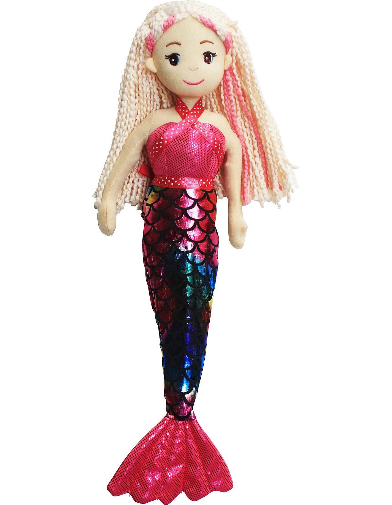 cotton candy mermaid doll