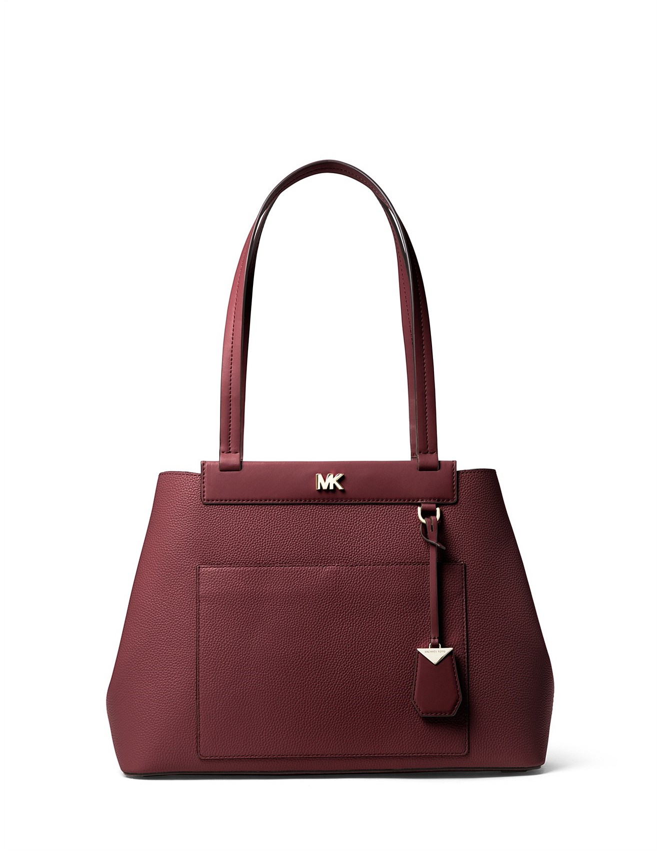 meredith medium pebbled leather tote