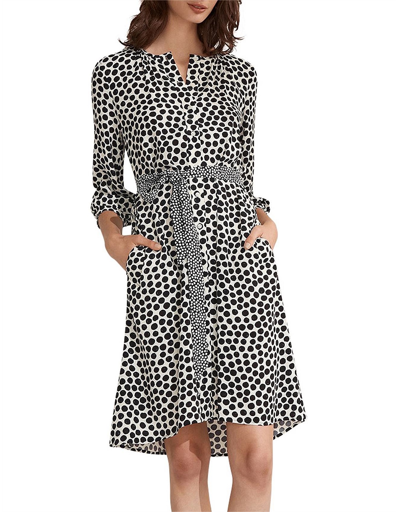 trenery leopard print dress