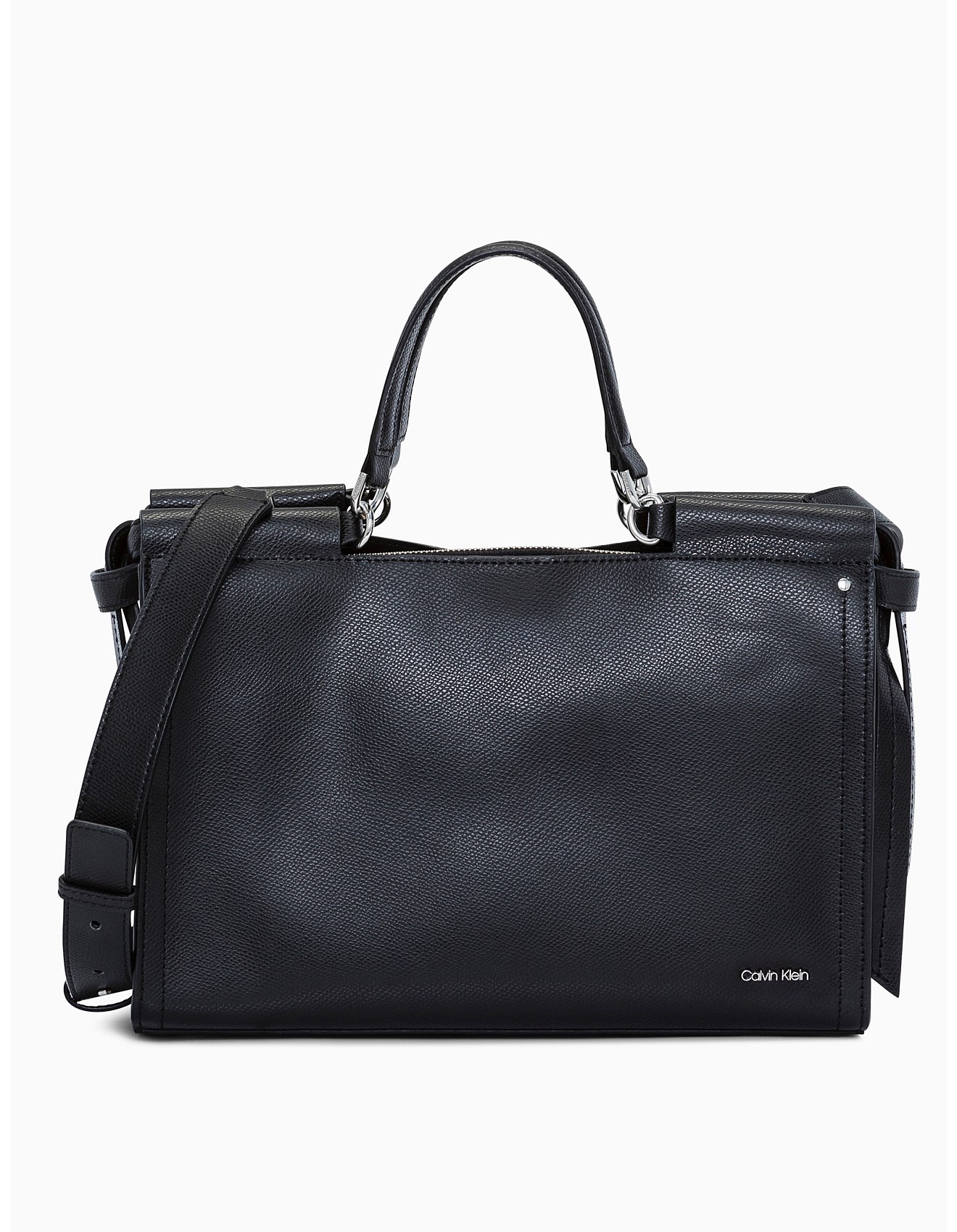 calvin klein sabrina east west satchel