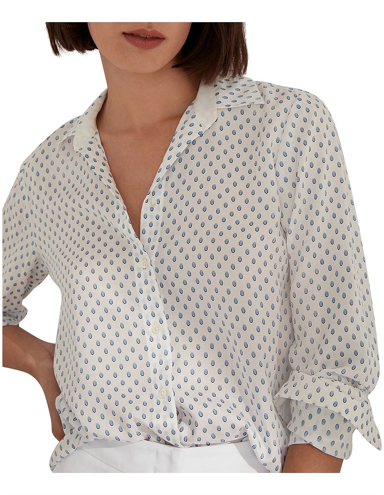 trenery modal shirt