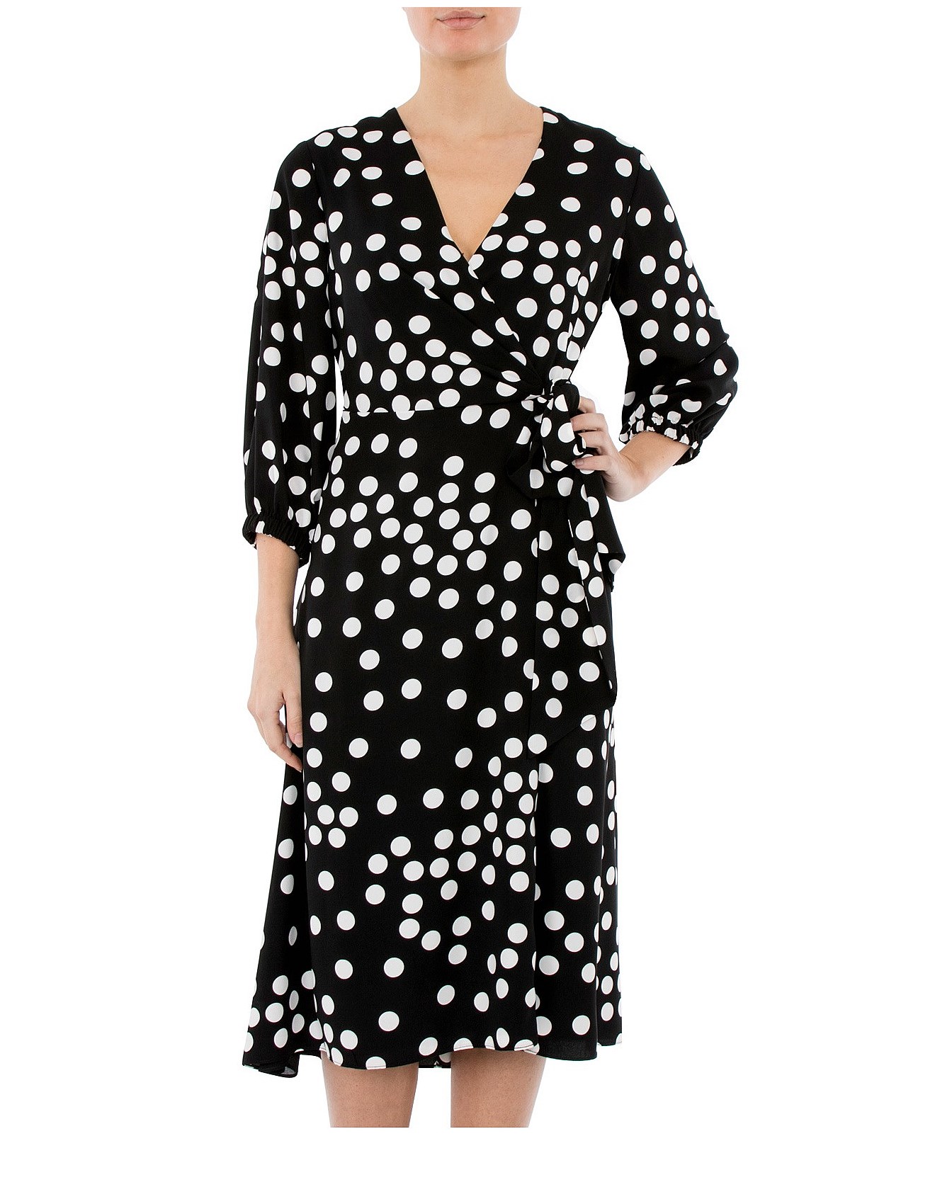 david jones wrap dress