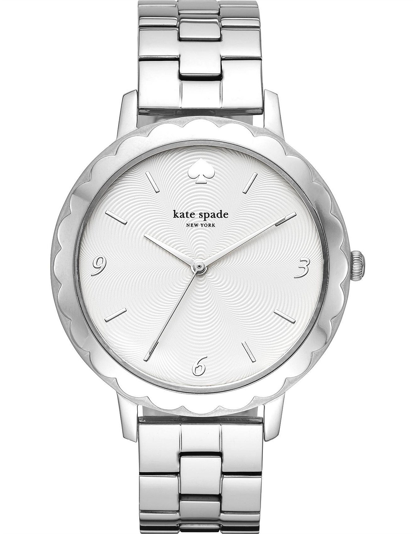 Kate Spade: Women's Bags & Accessories | David Jones - Kate Spade New York  Metro Silver-Tone Watch