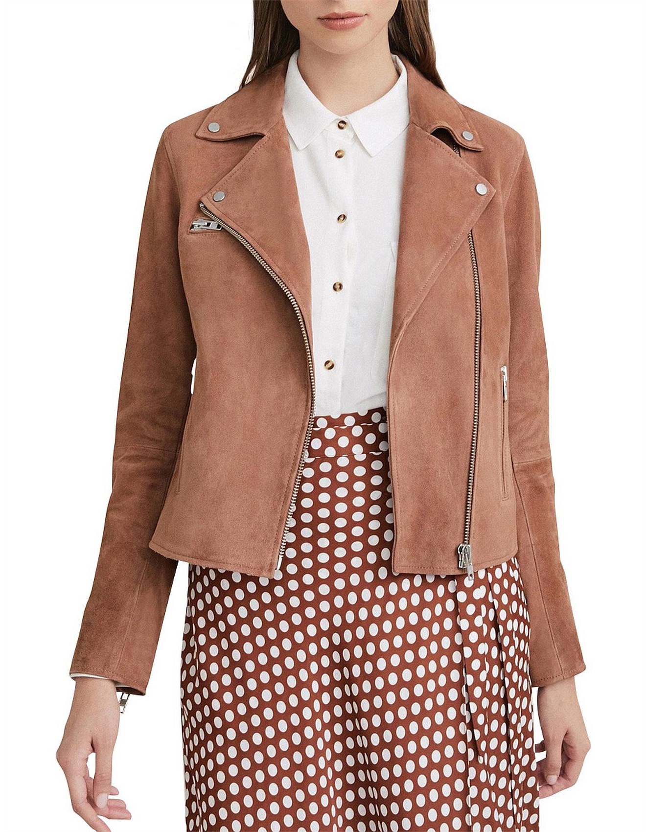 Witchery hot sale leather jacket