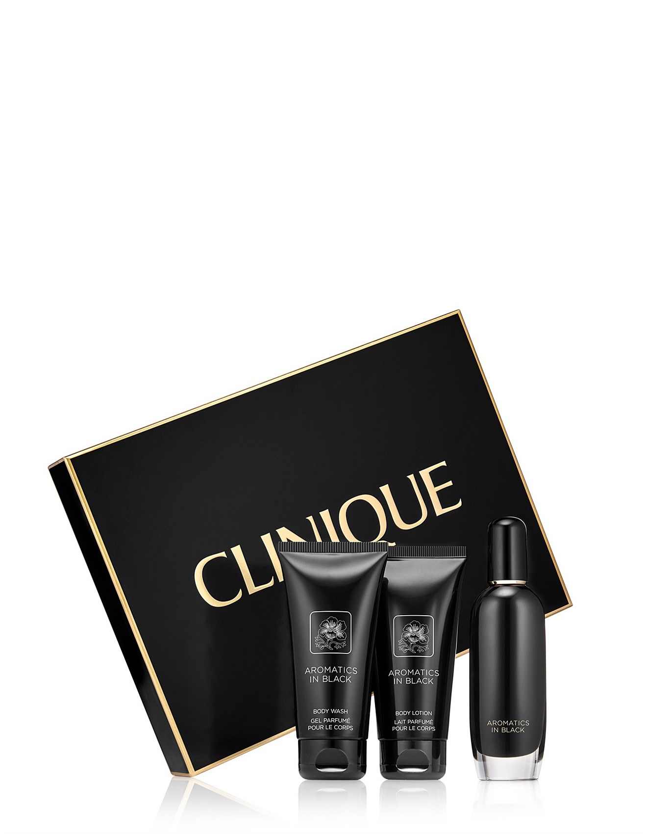 clinique aromatics in black body lotion