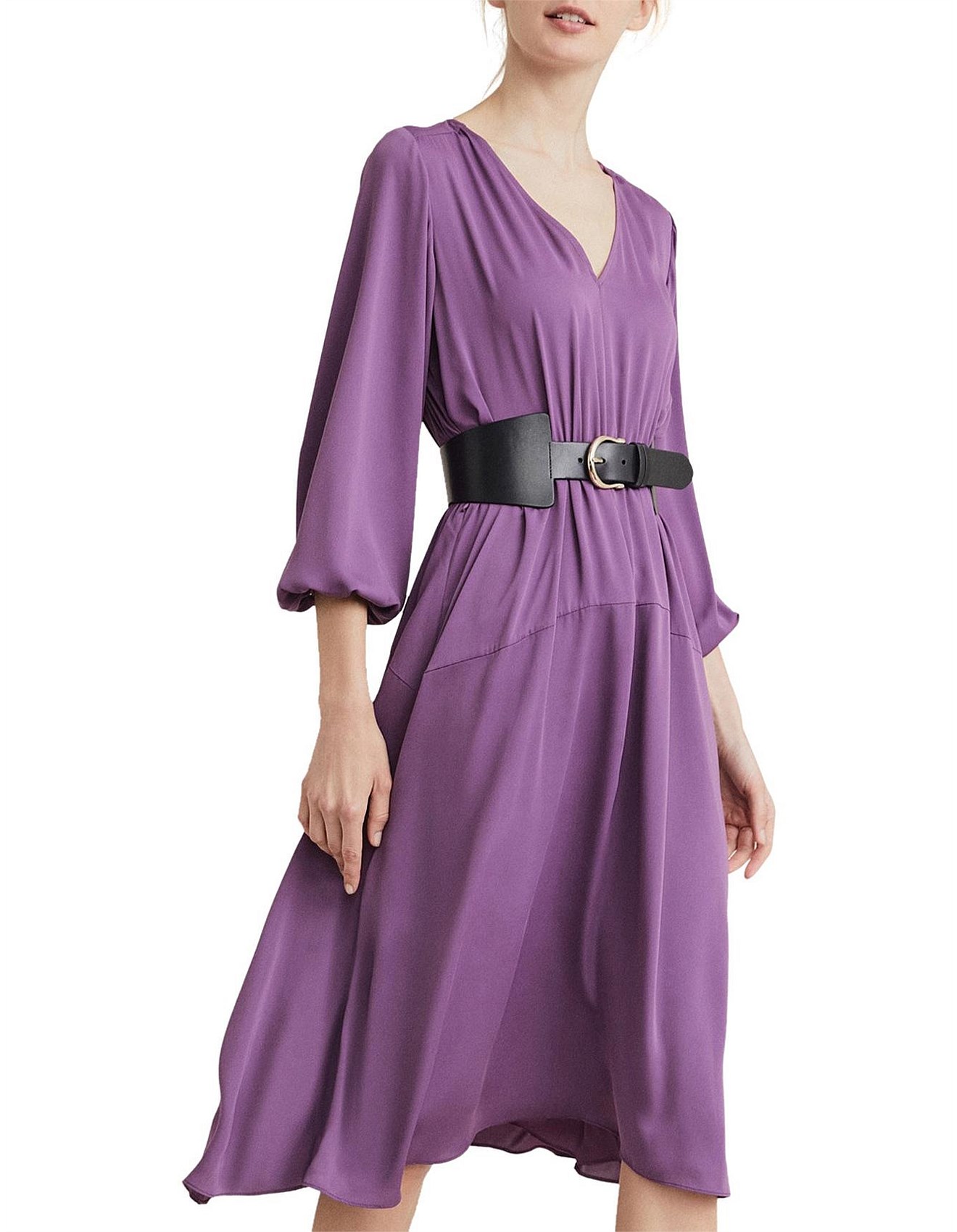 witchery purple dress