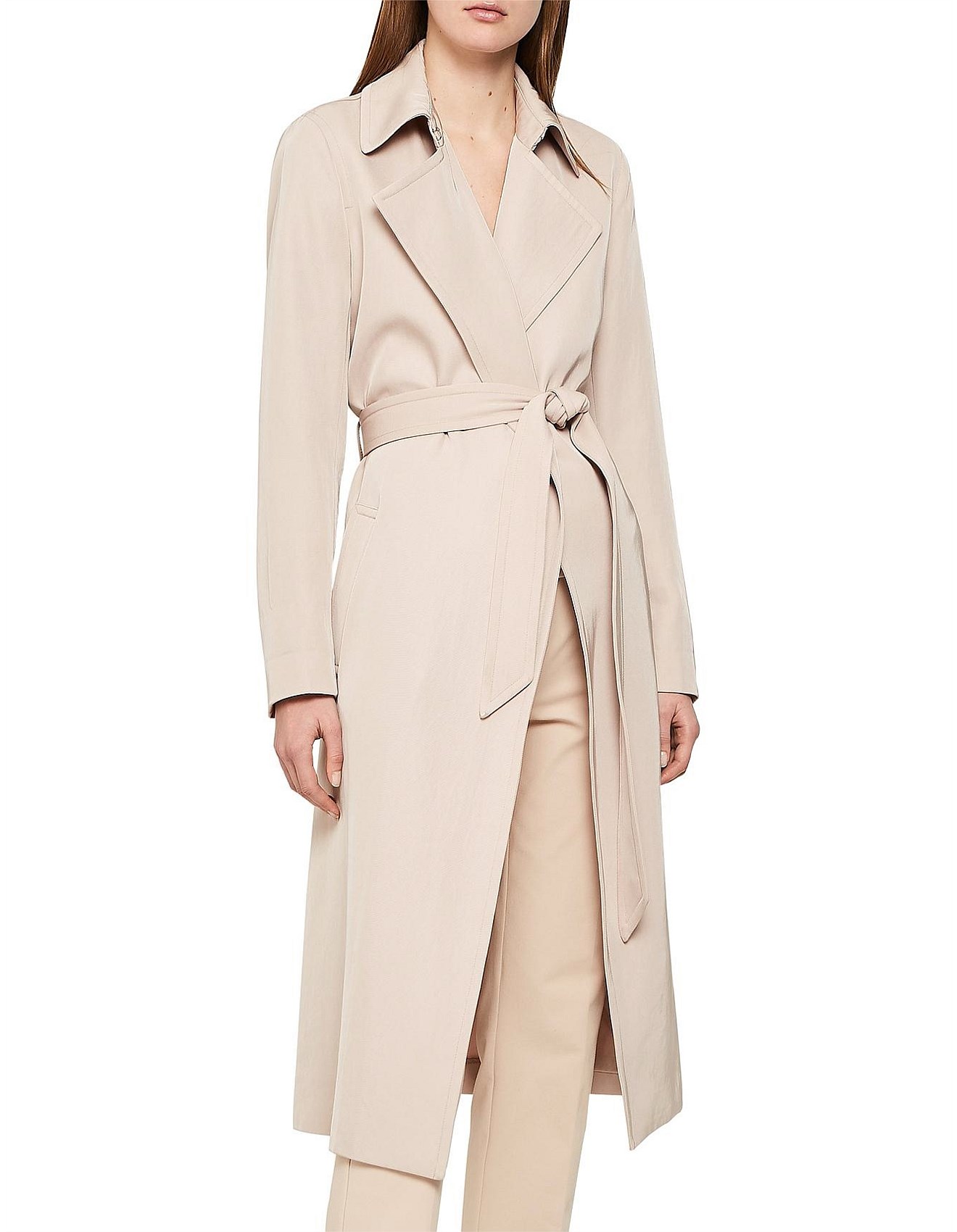 reiss darcie twill trench coat