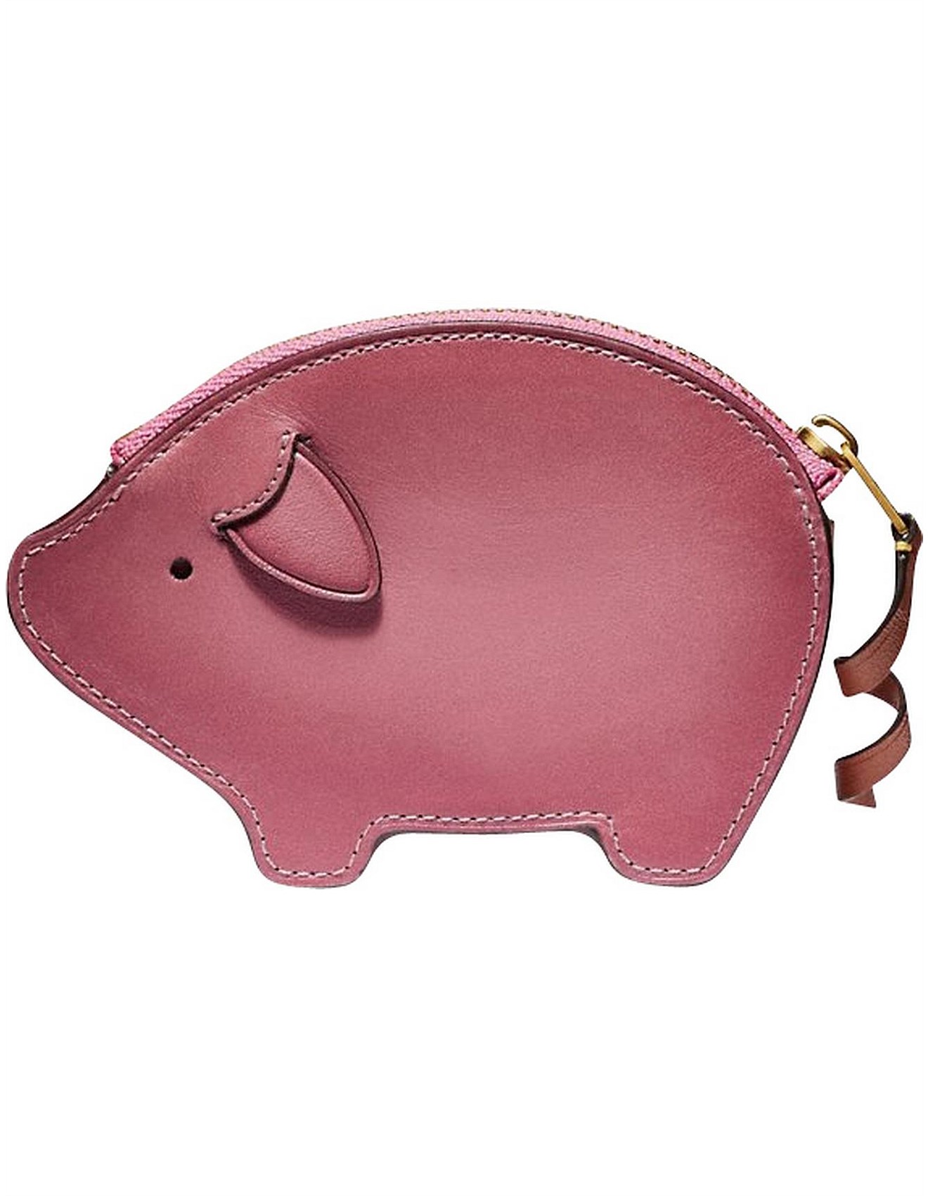 coach pig coin purse