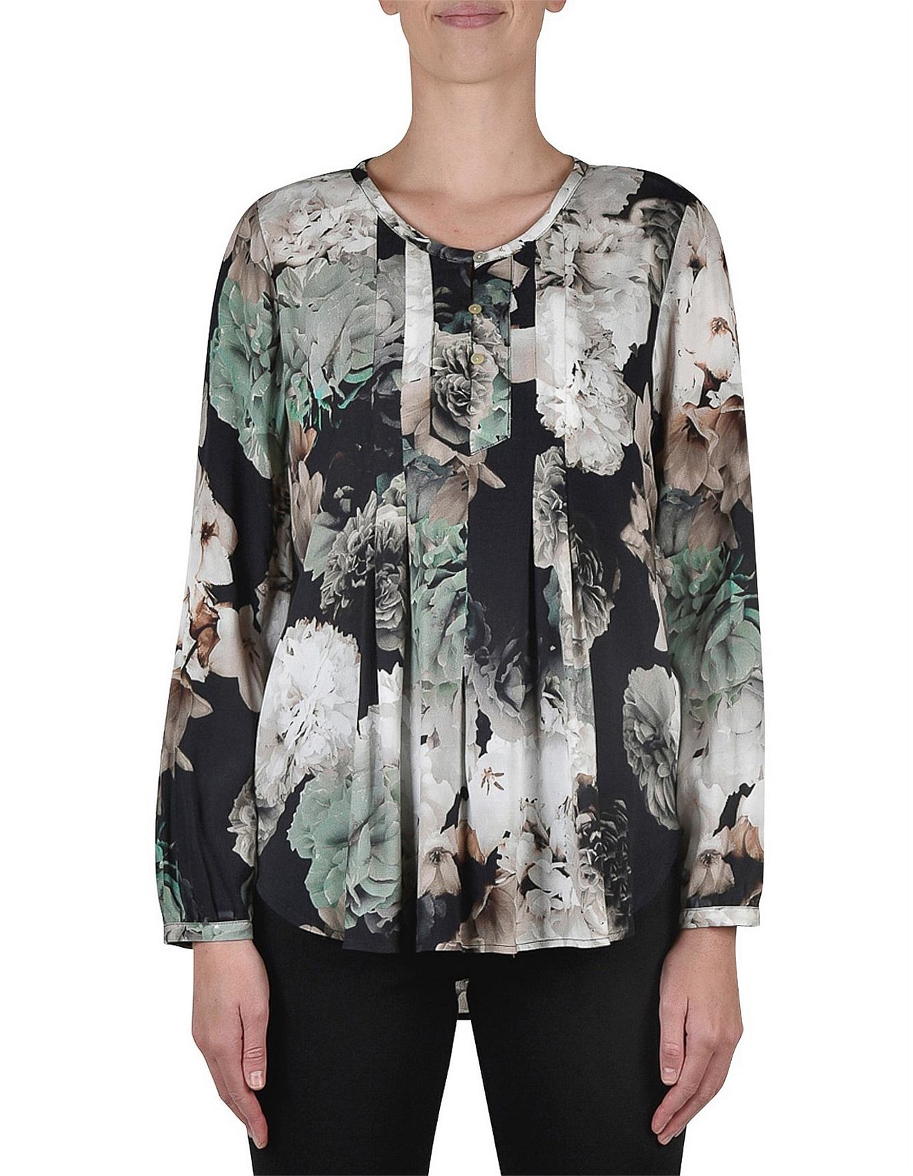 white floral shirt womens