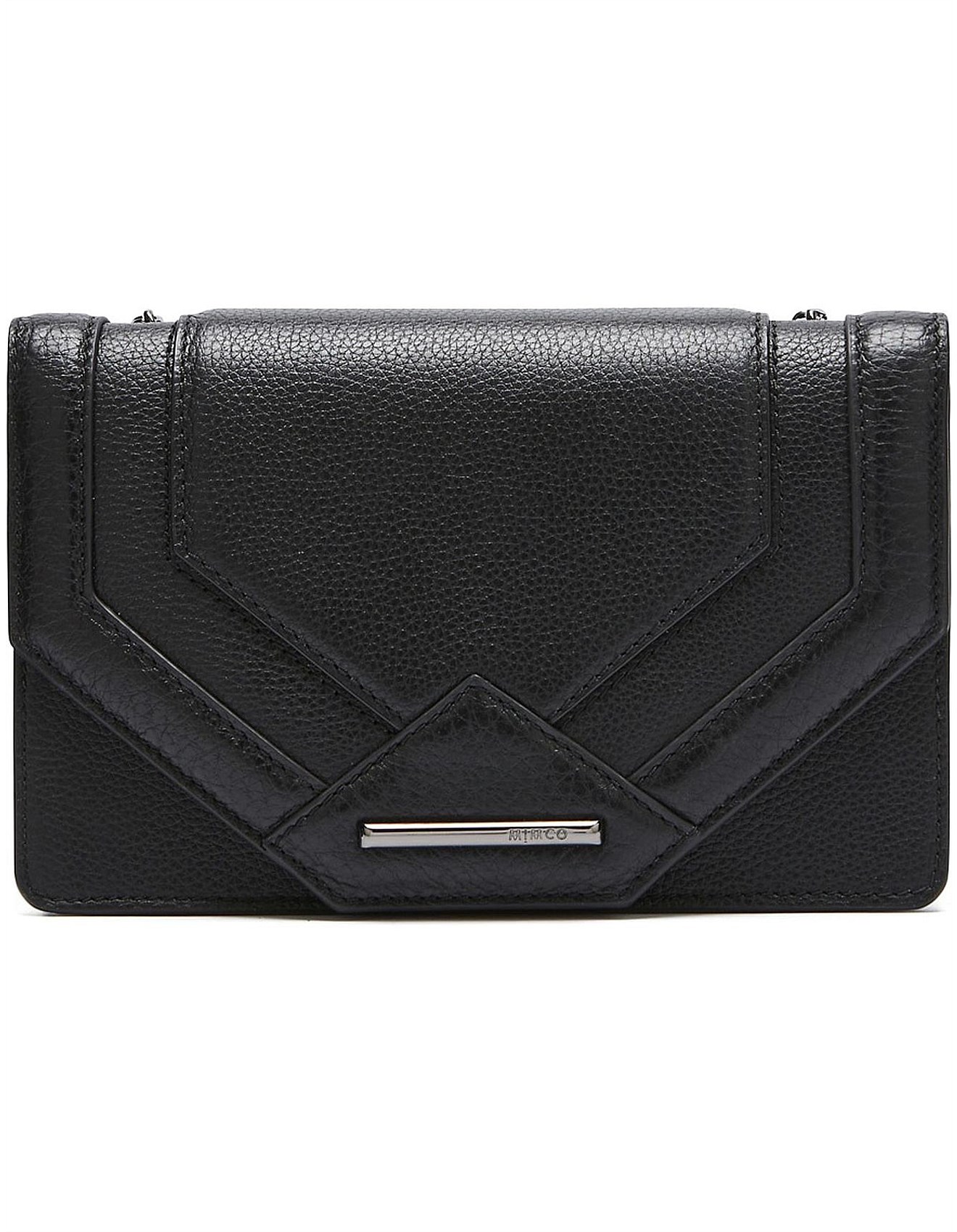 mimco black clutch