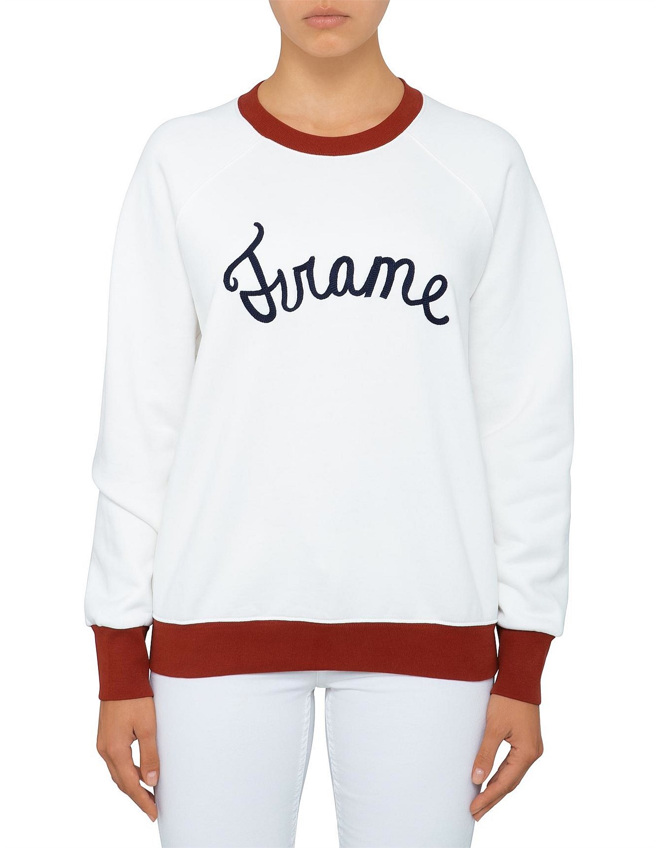 Frame Denim Buy Frame Denim Clothing Online David Jones Old School Sweatshirt