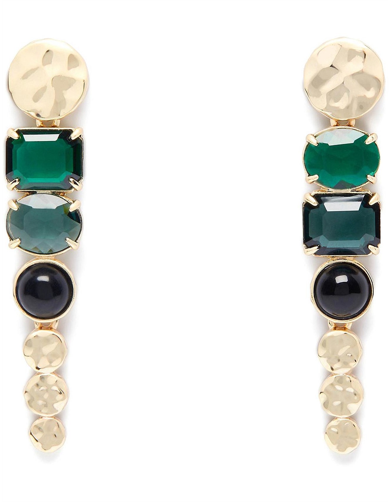 mimco green earrings