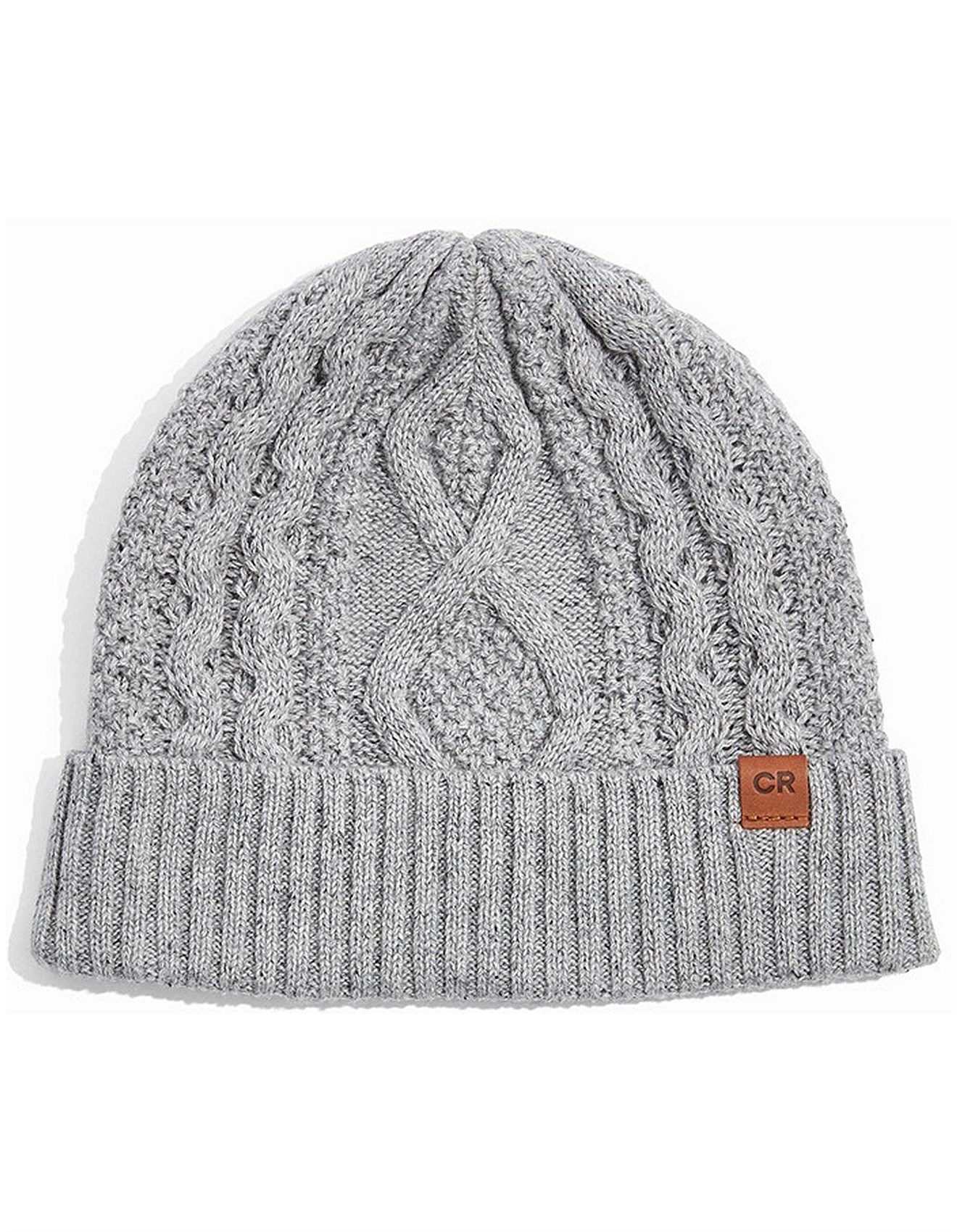 david jones mens beanie