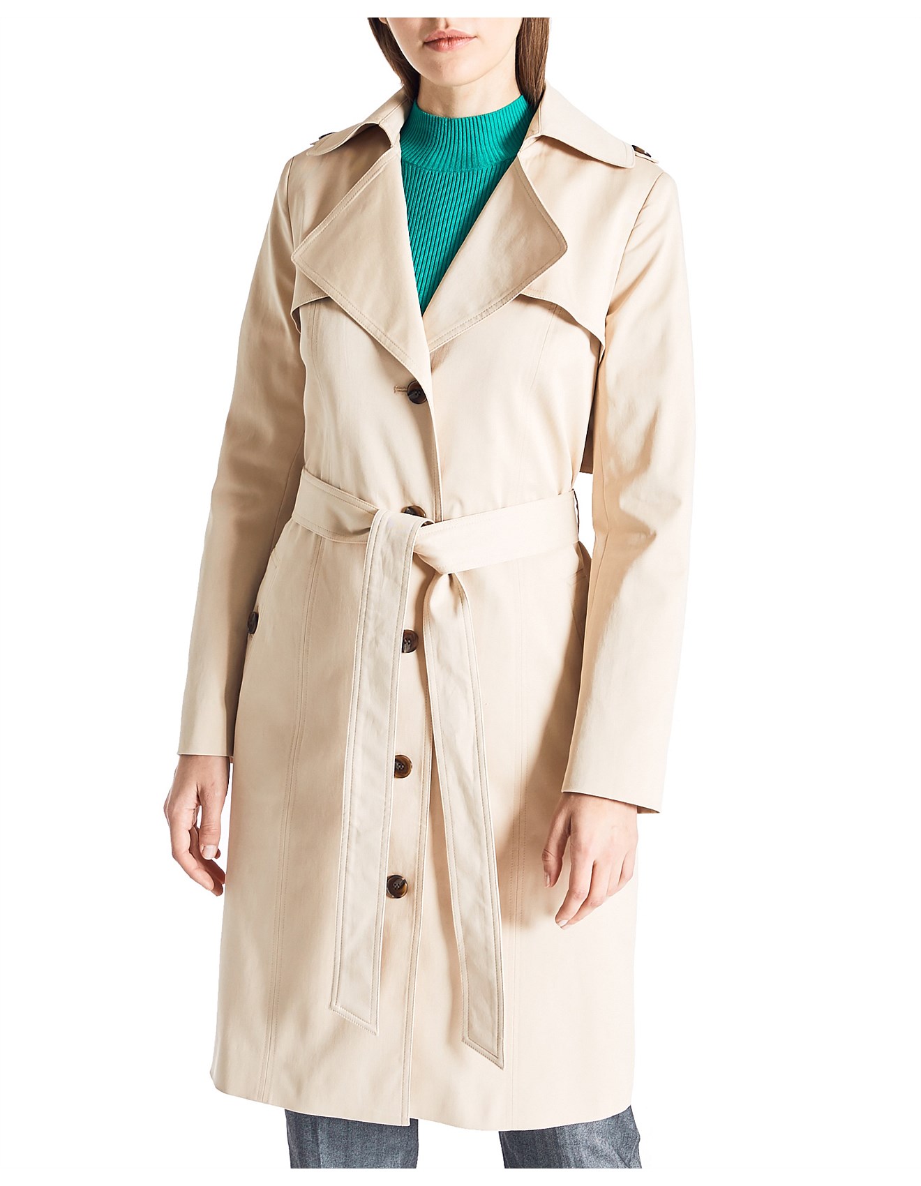 david jones trench coat