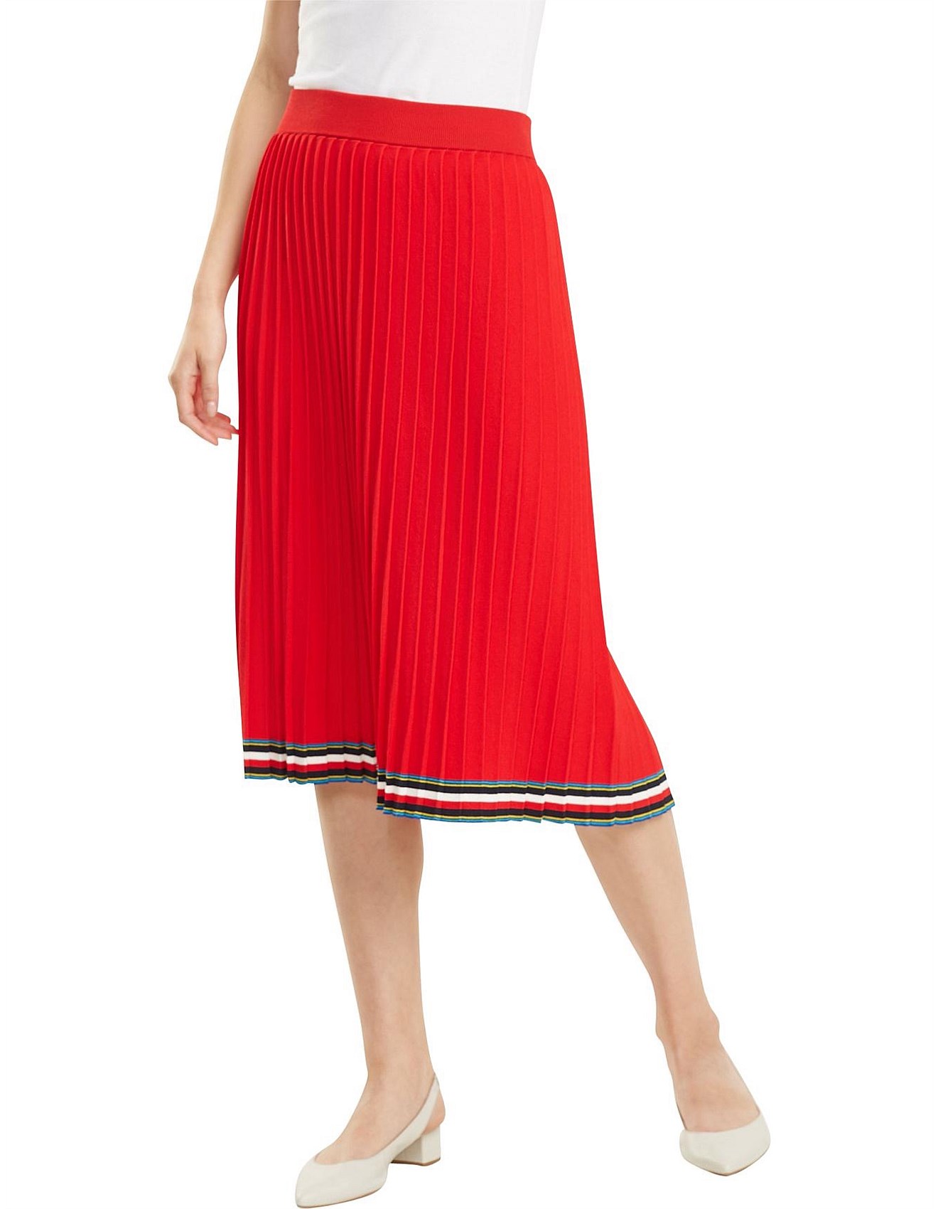 Pleated skirt cheap david jones