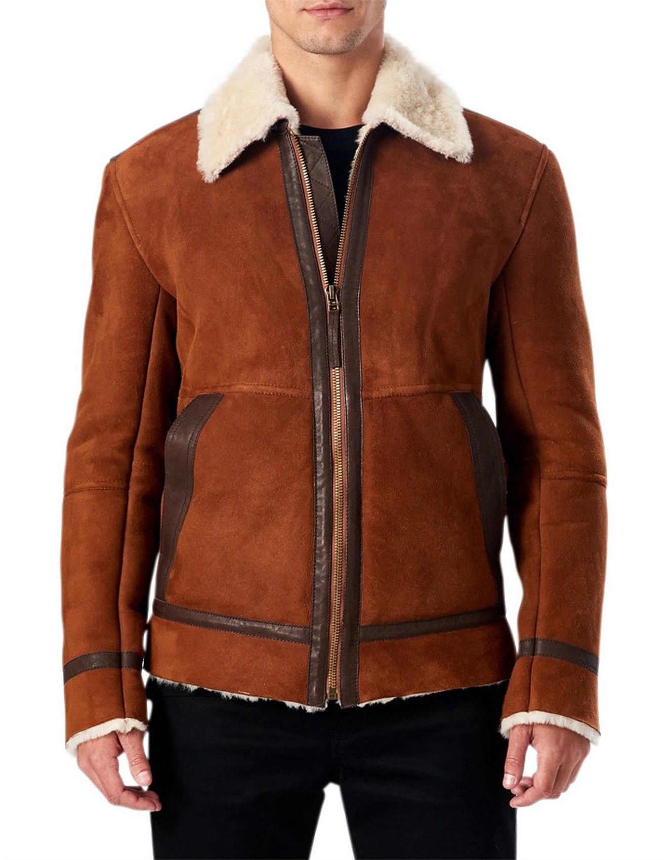 calibre shearling jacket