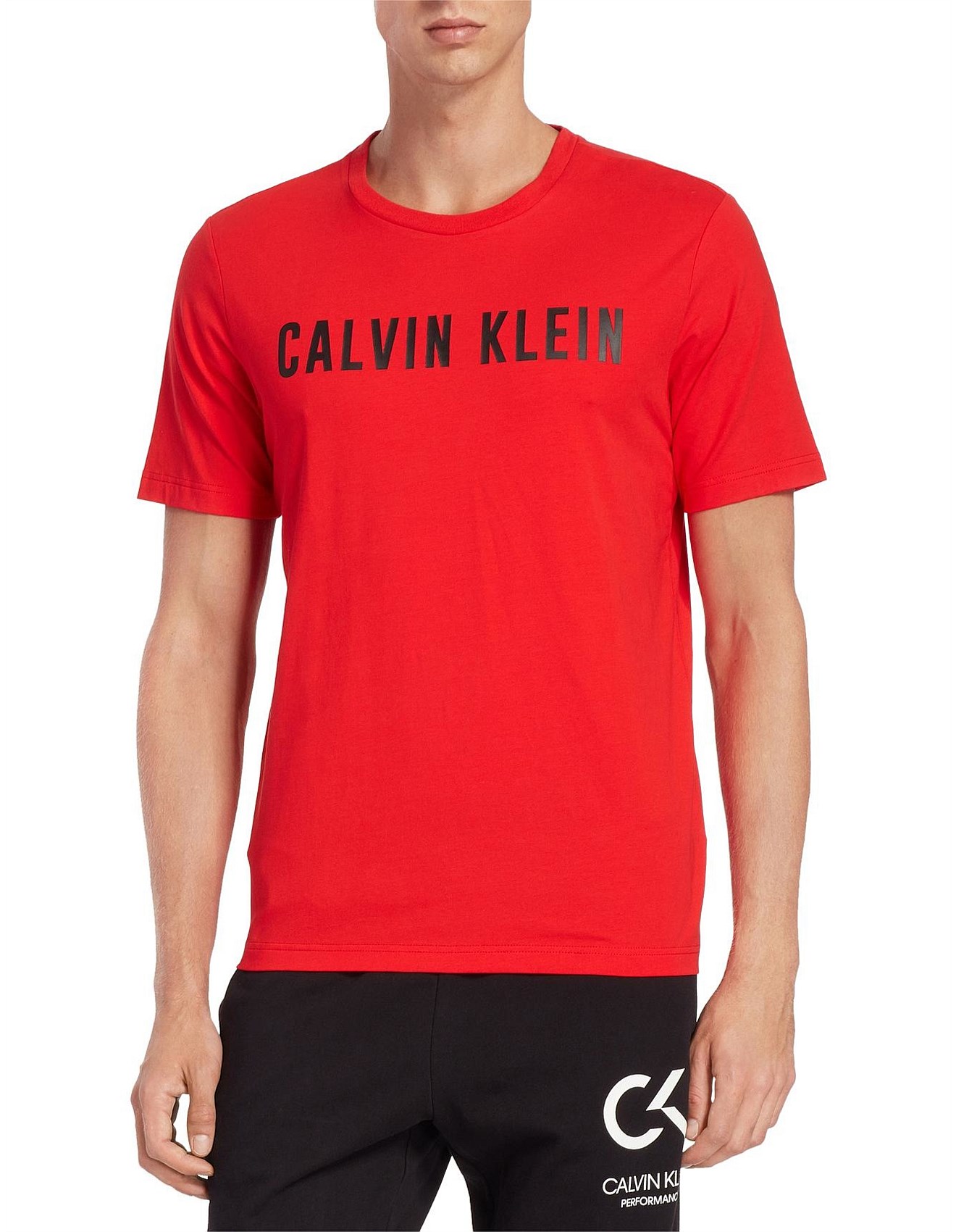 calvin klein shirt red