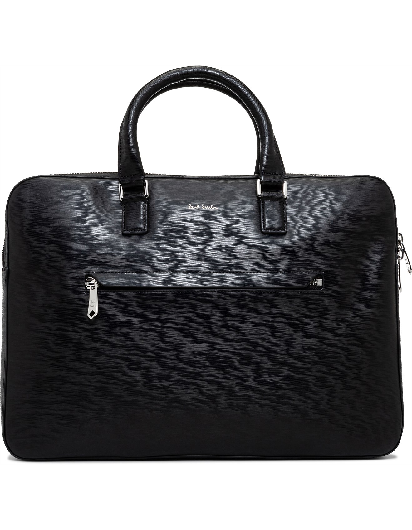 paul smith leather briefcase