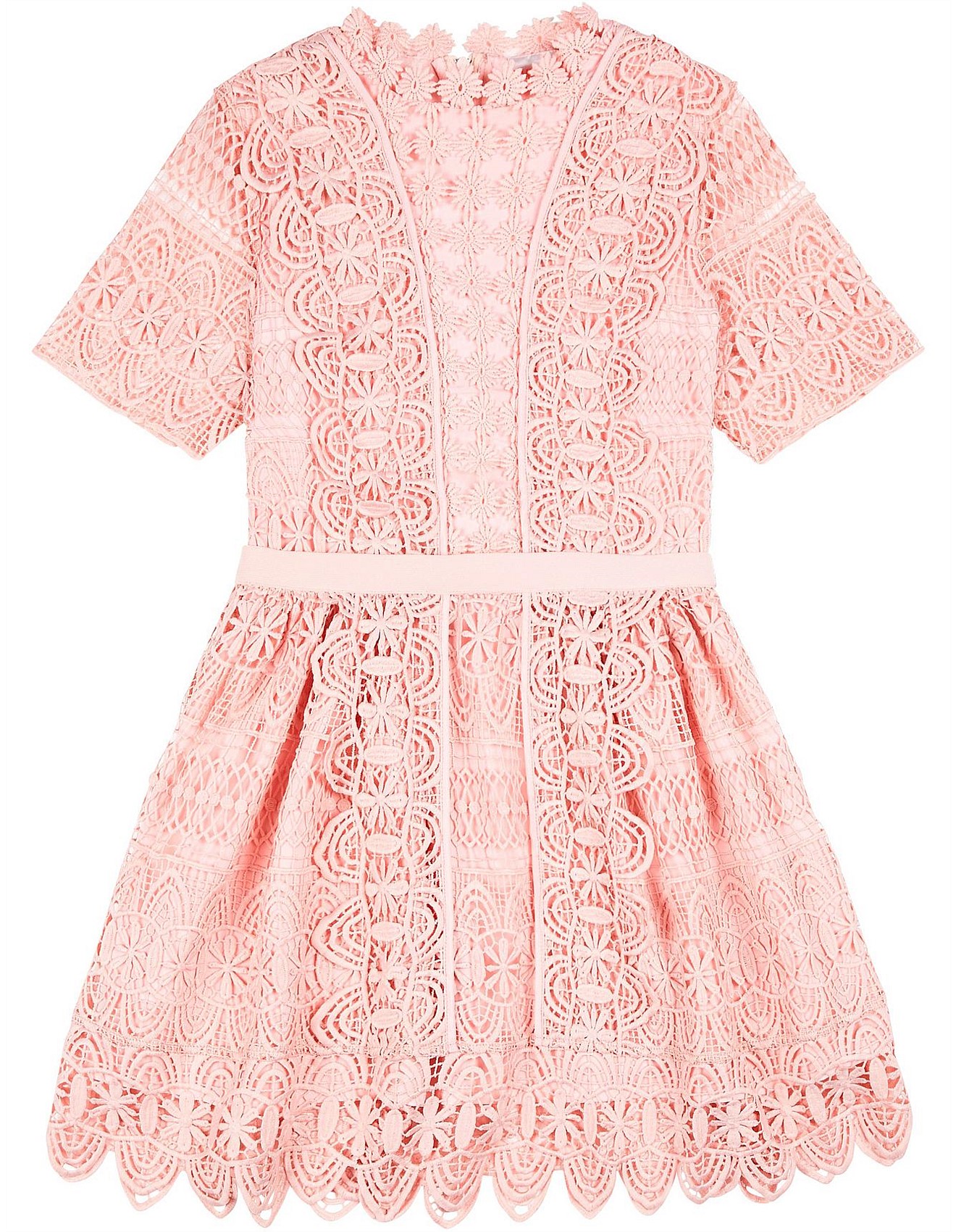 david jones lace dress