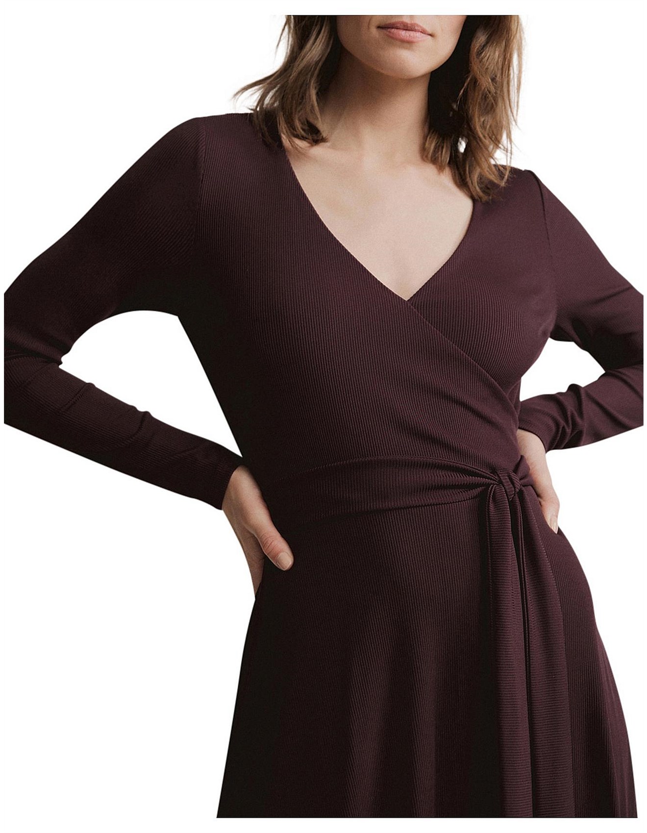 david jones wrap dress