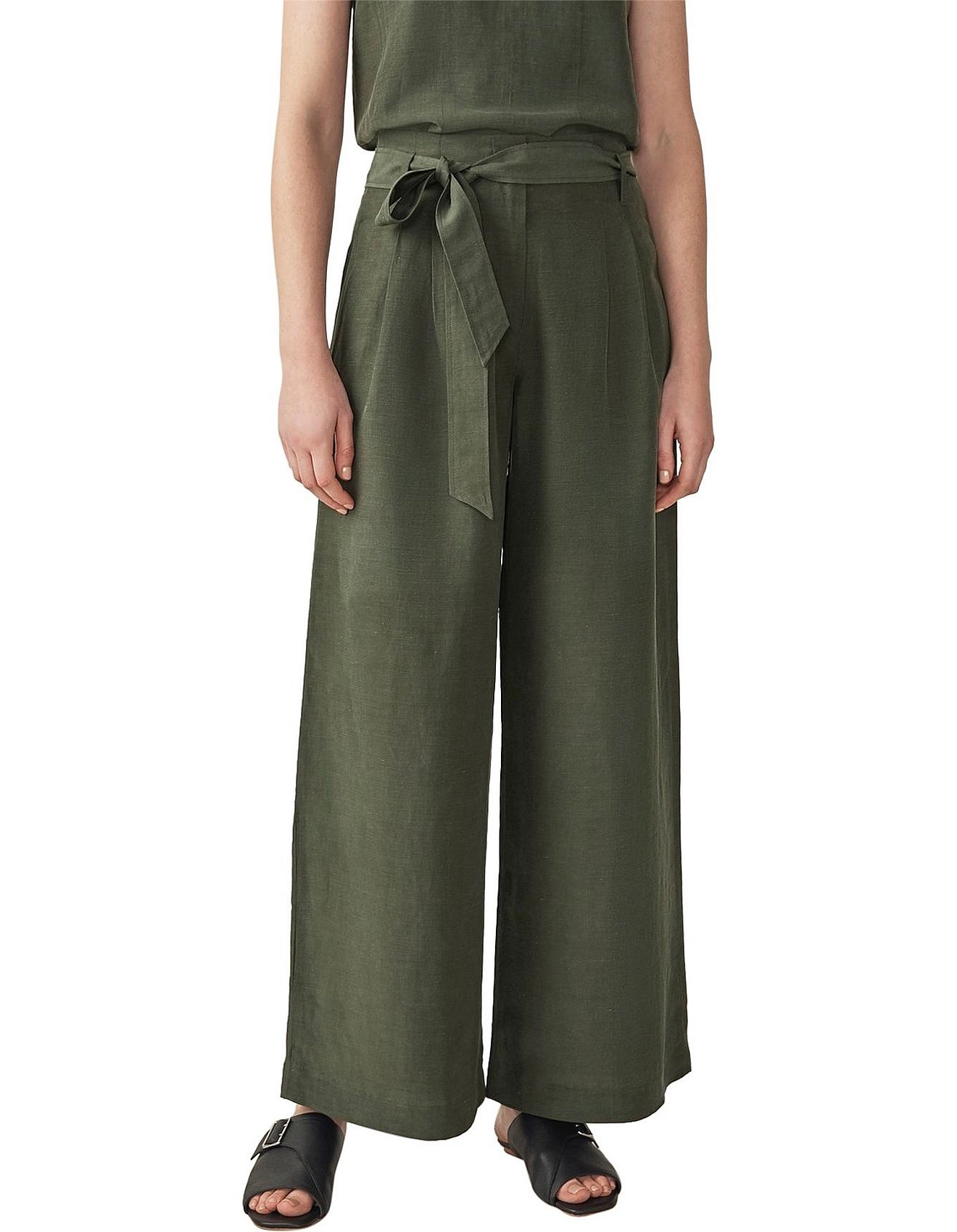 Trenery wide outlet leg pants