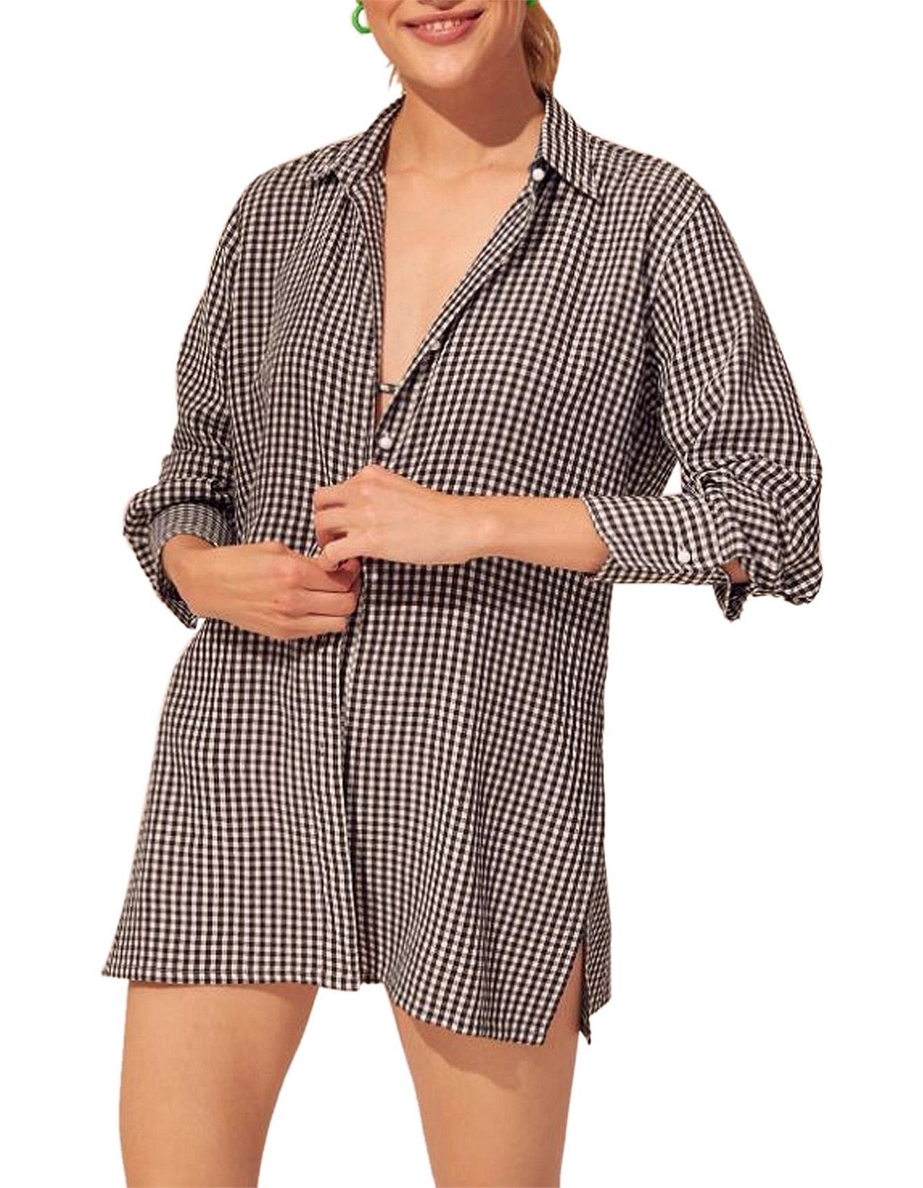 David jones shirt outlet dress