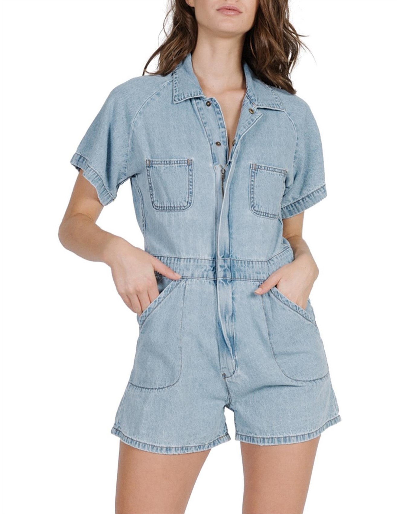 short boiler suit womens