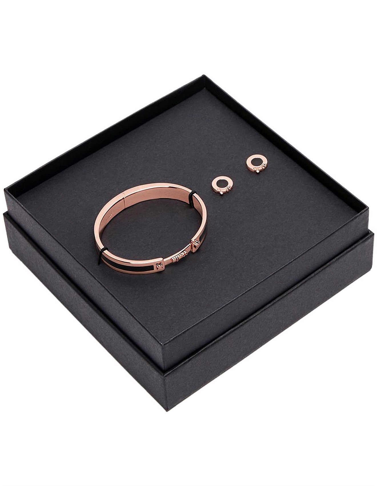 mimco bracelet and earring set