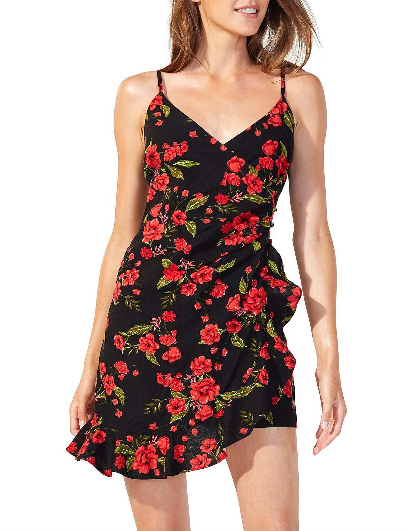 Minkpink All Your Love Sleeveless Floral Mini Dress David Jones