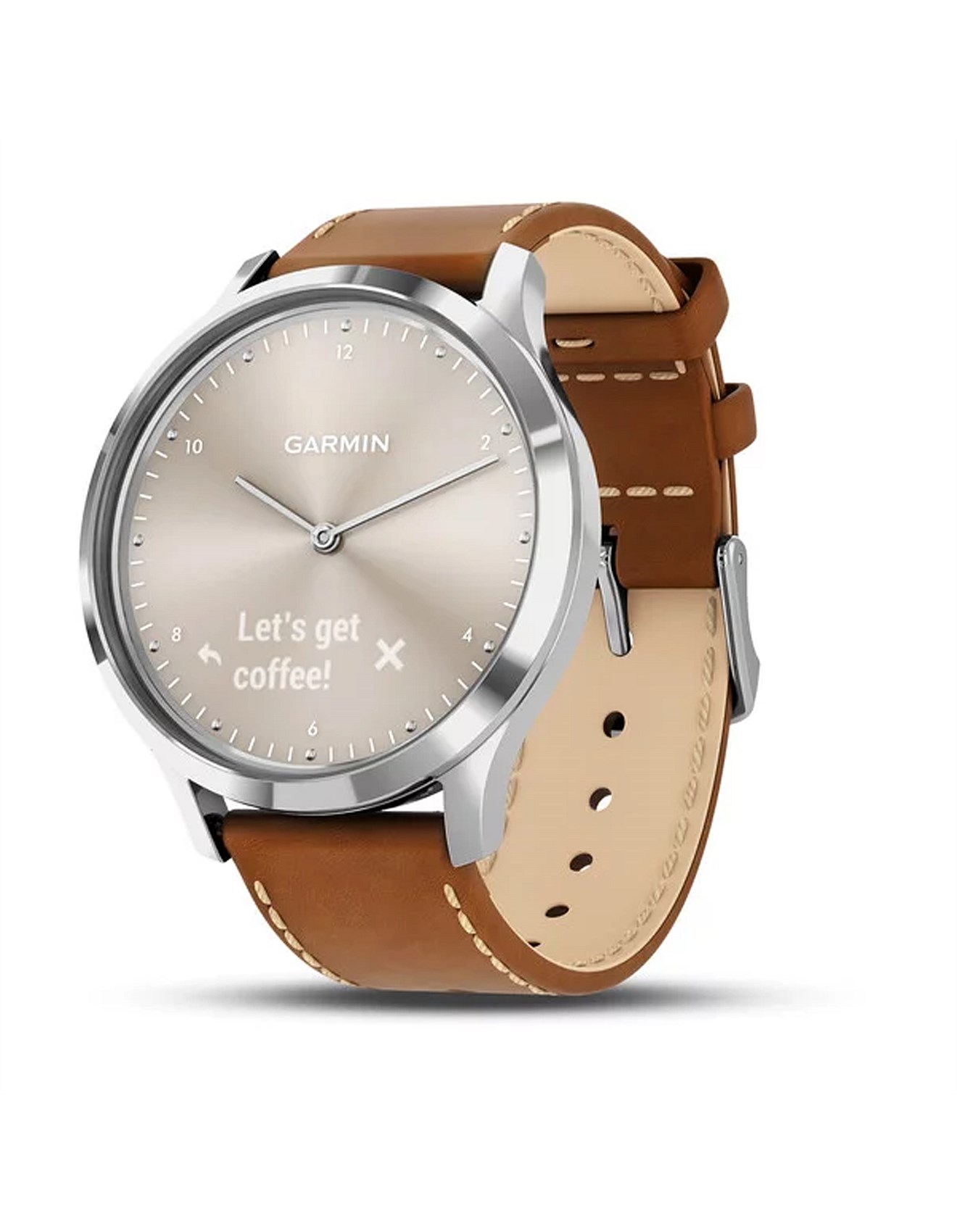 Vivomove hr sale premium hybrid smartwatch