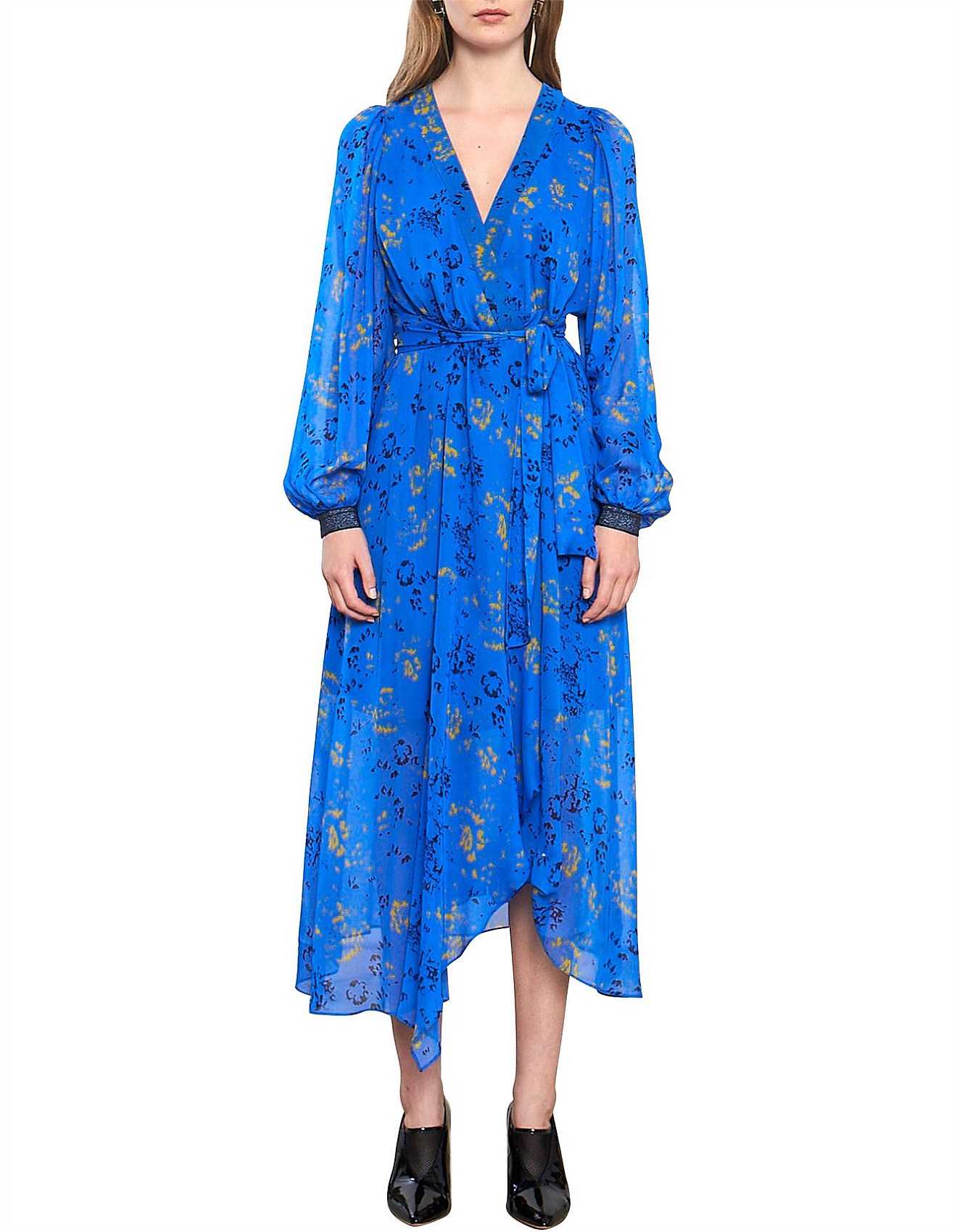 David jones hot sale wrap dress