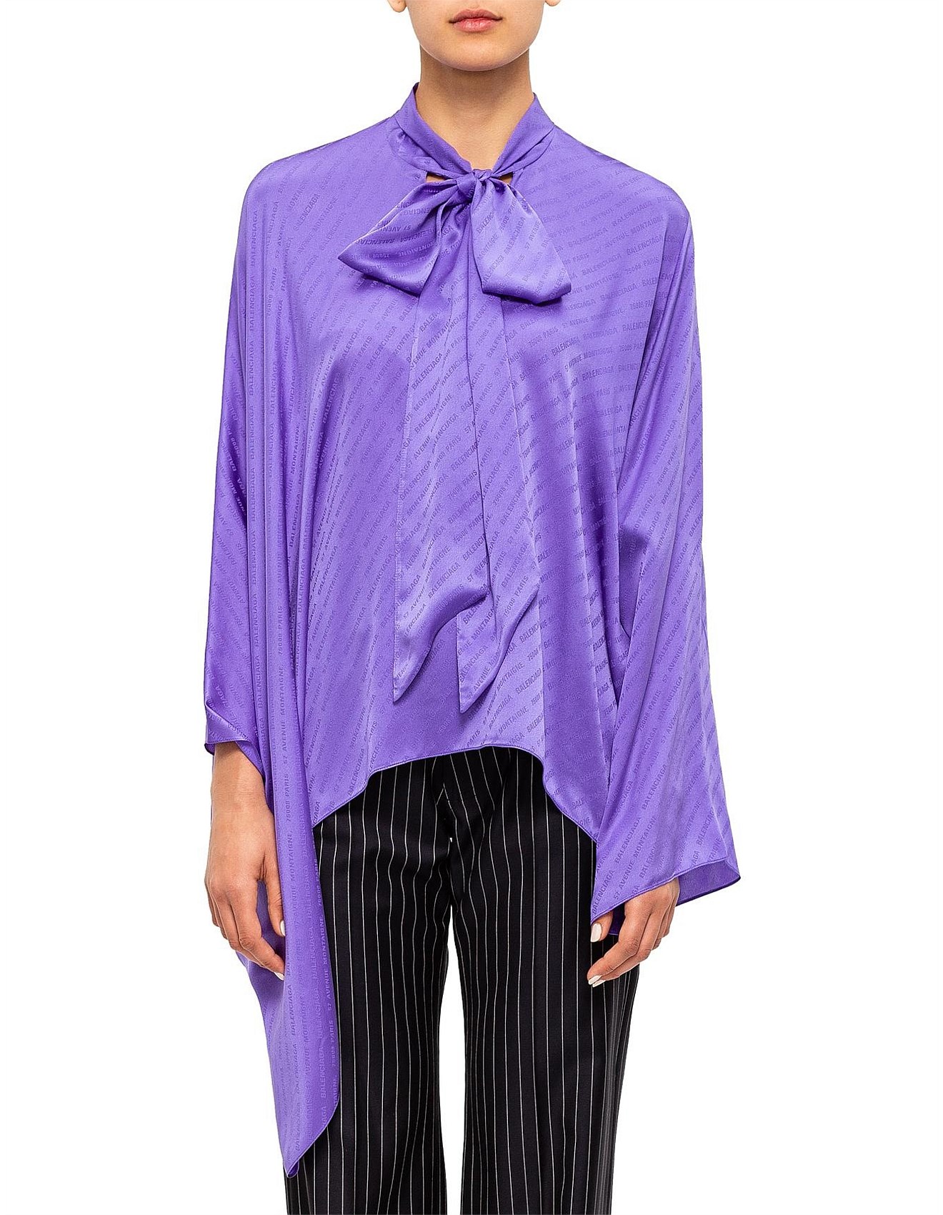 balenciaga women's blouse