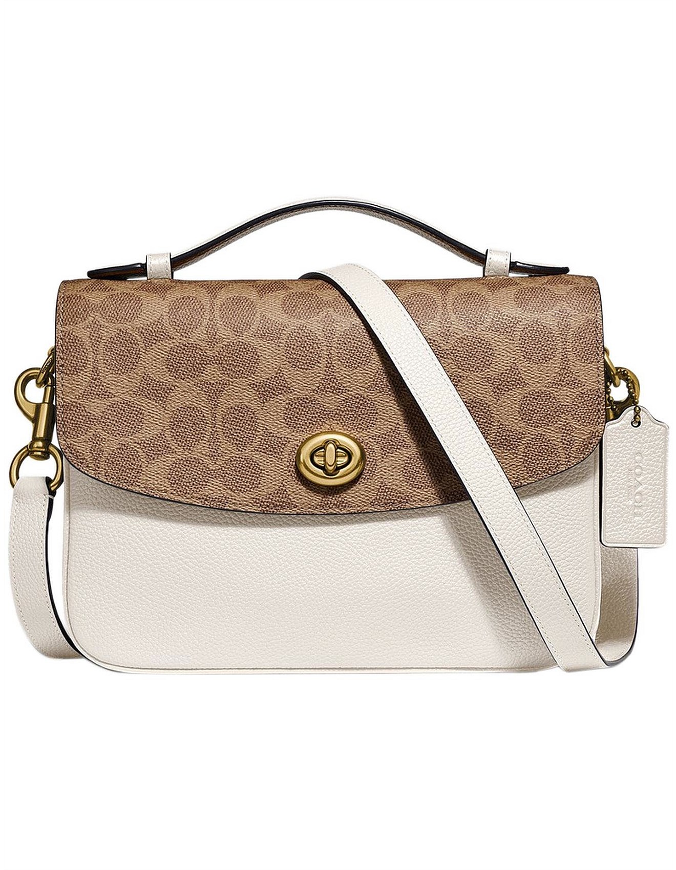 coach cassie crossbody in signature canvas