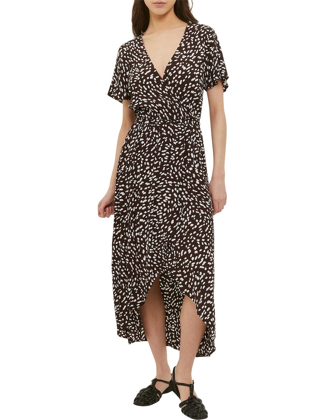 david jones wrap dress