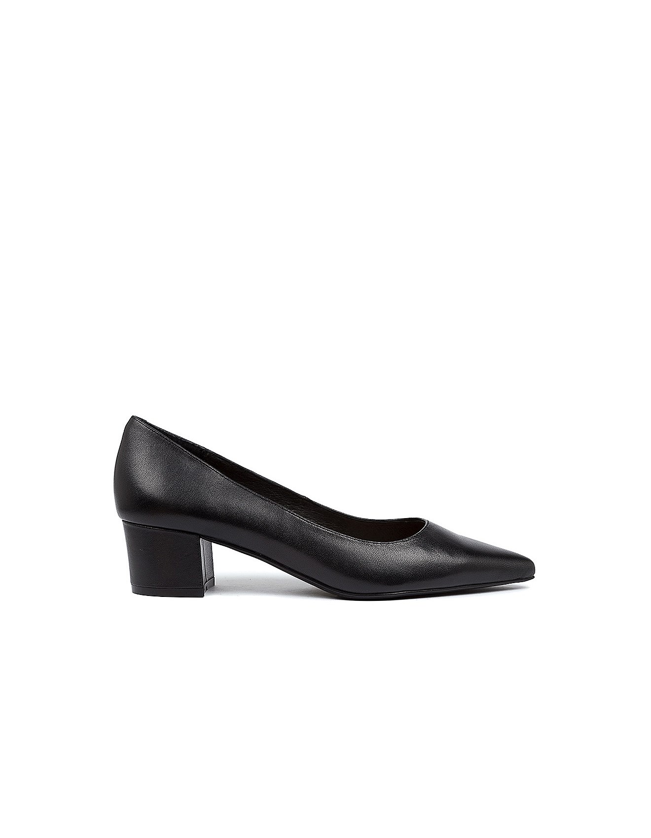 Women's Shoes: Heels, Flats & Sneakers | David Jones - Albion Black Leather  Pump