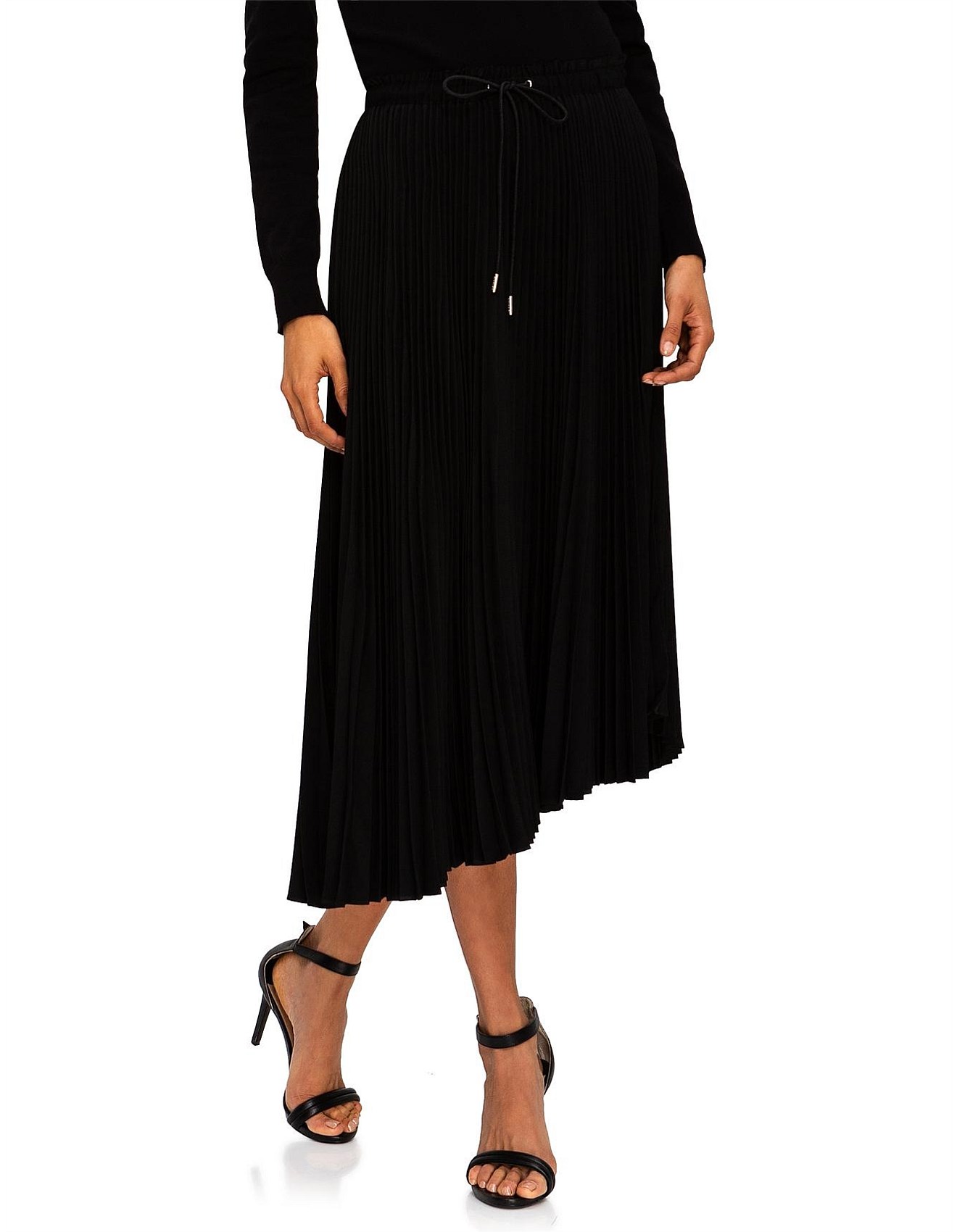 Pleated midi 2025 skirt david jones