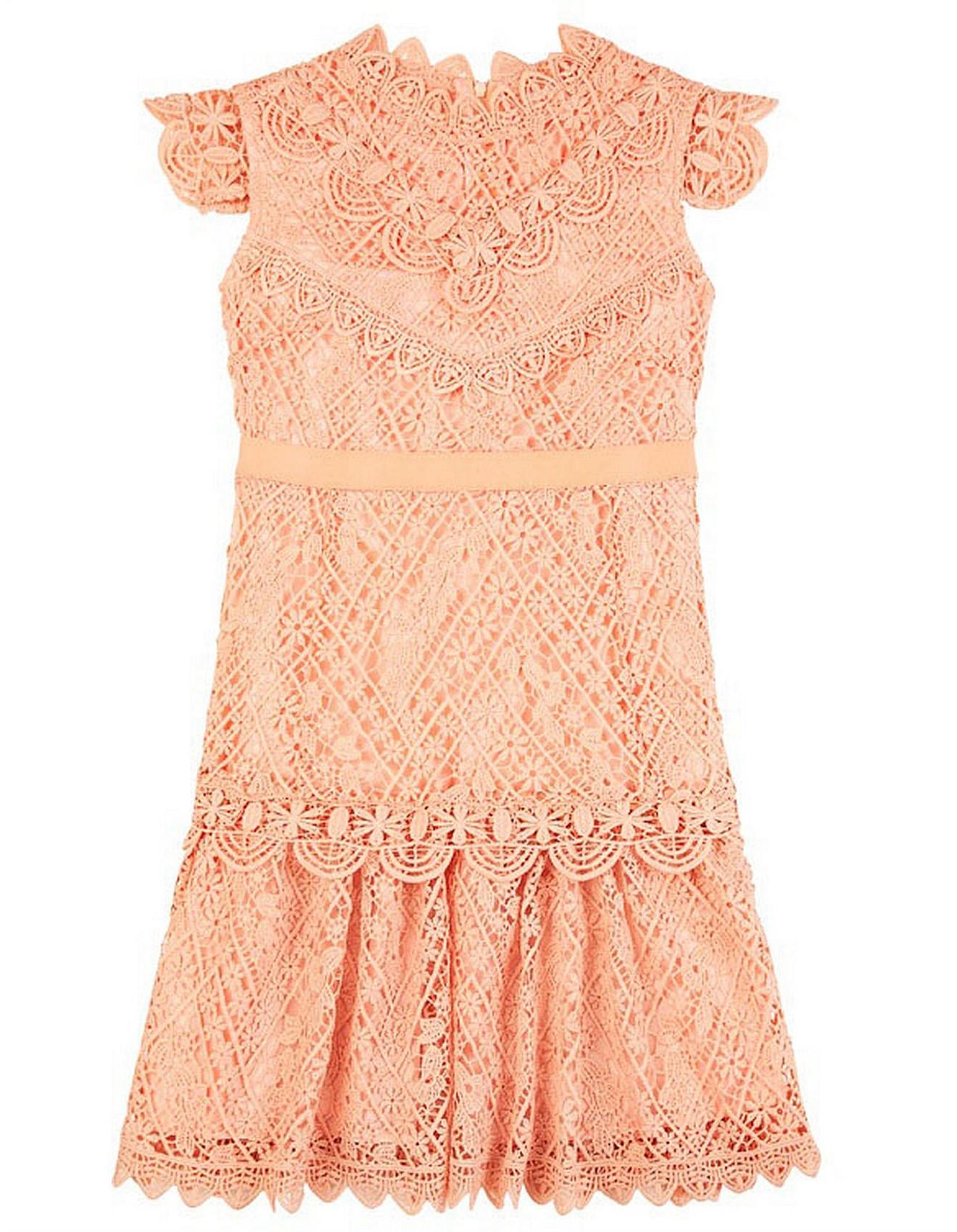 david jones lace dress