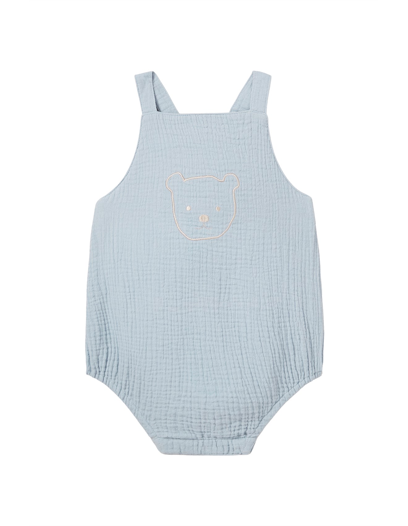 Cheesecloth romper clearance baby