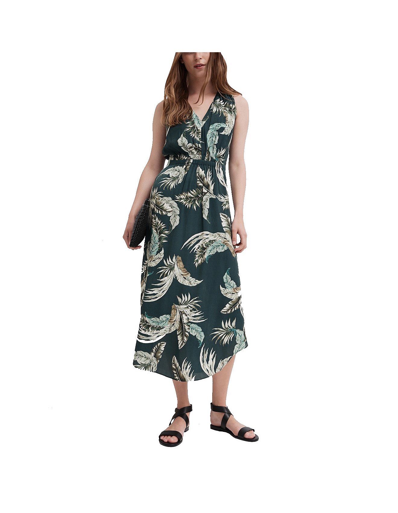 witchery tropical print dress