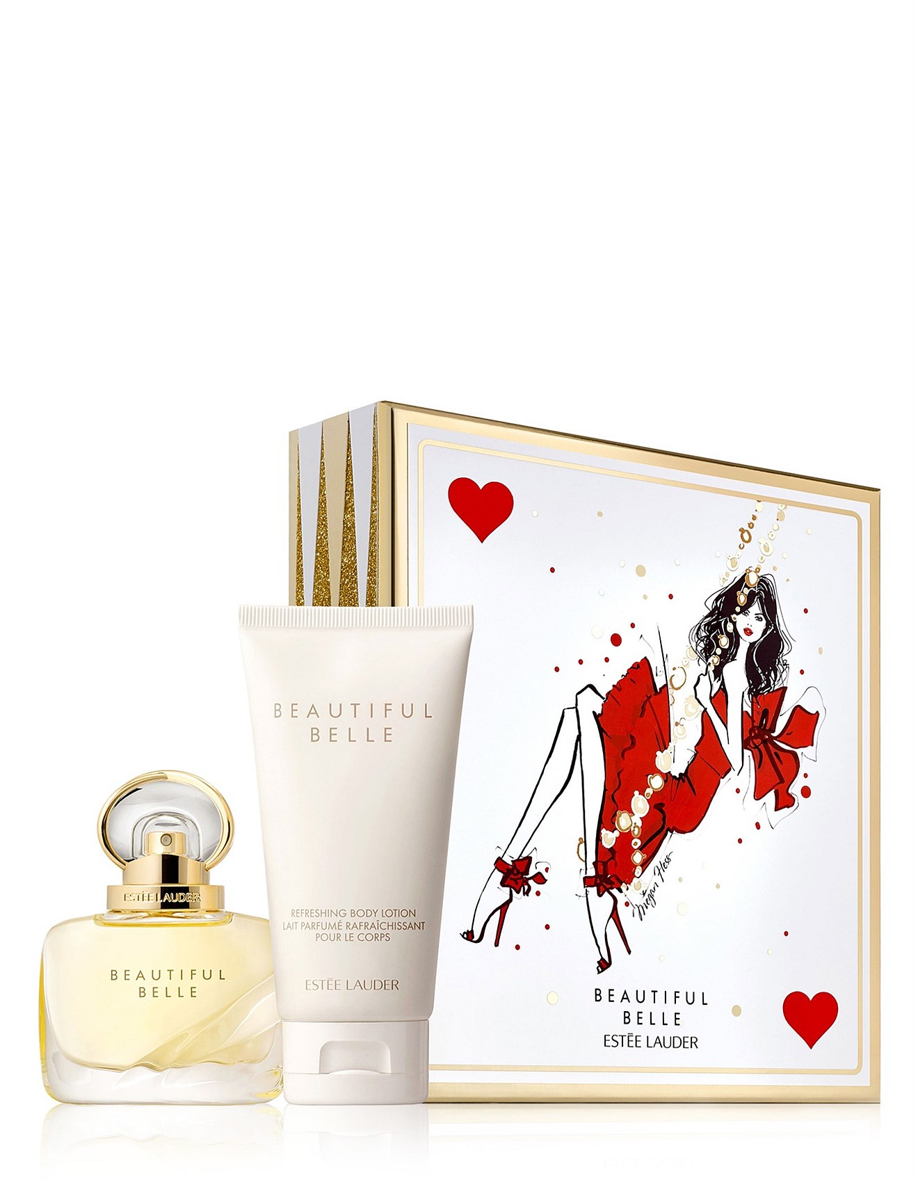 beautiful belle estee lauder gift set