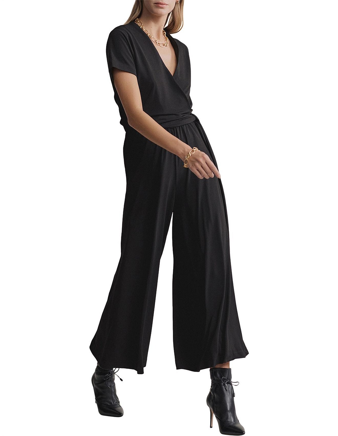 black jumpsuit david jones