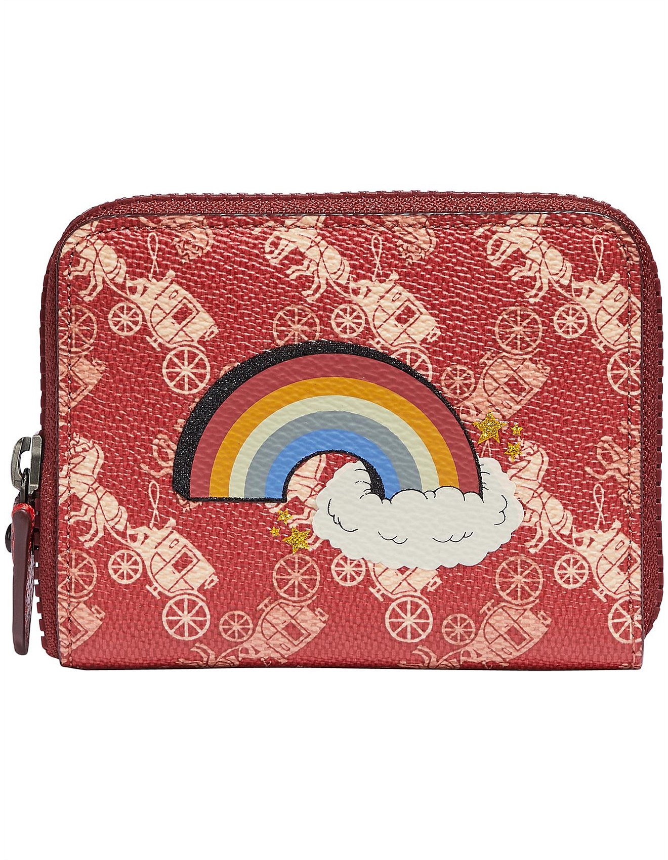 rainbow coach wallet