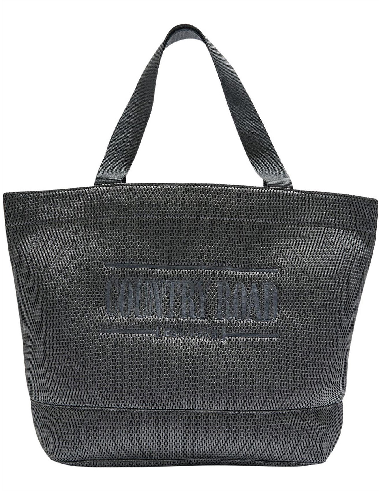 country road mesh bag