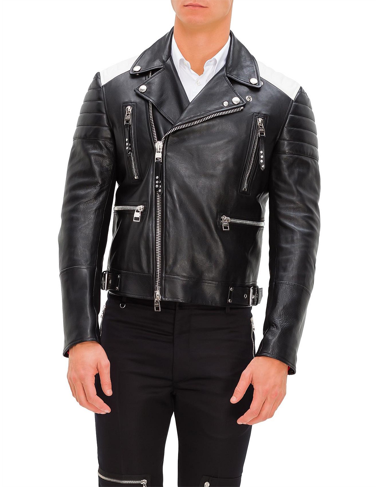 david jones leather jacket