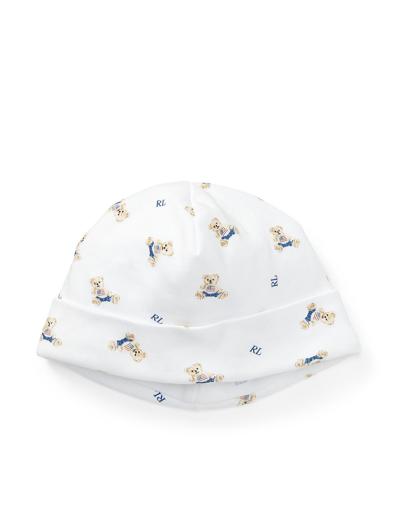 polo bear cap white