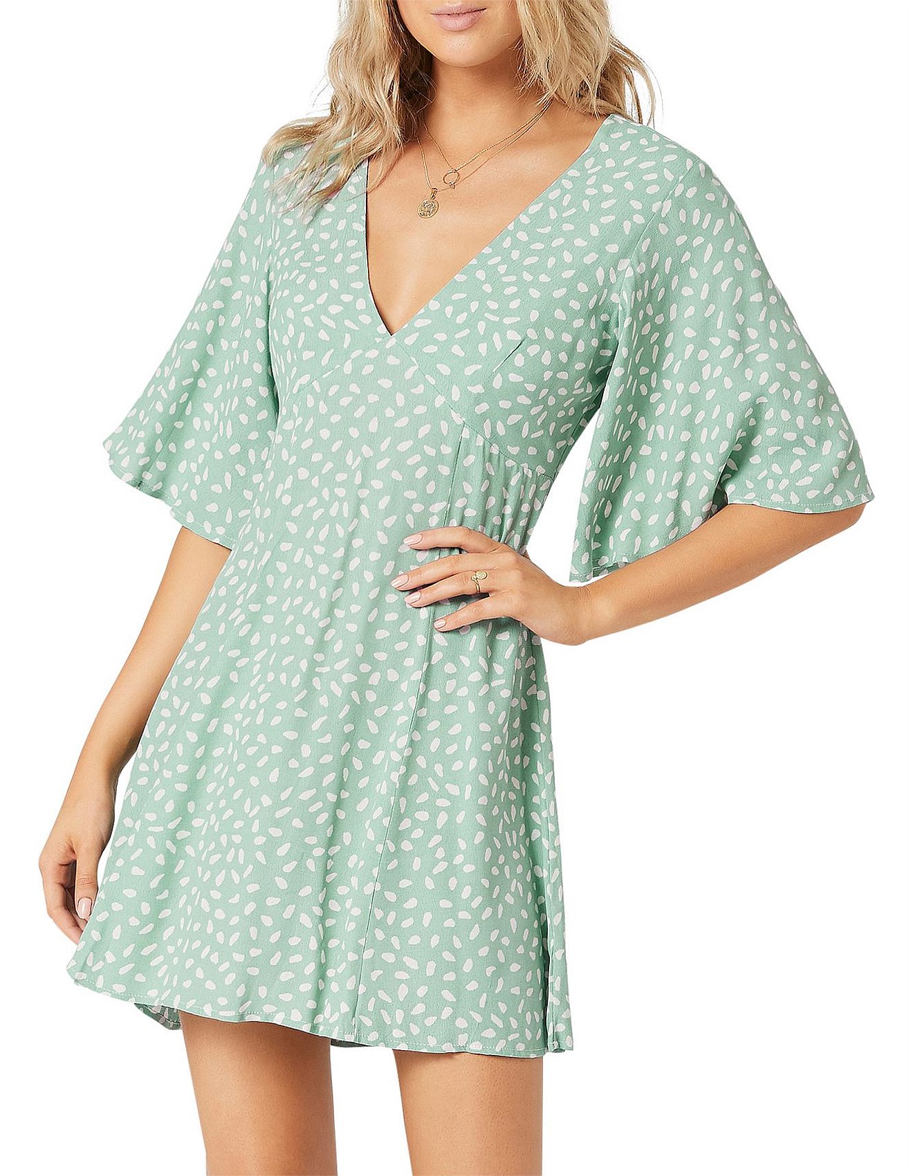 MinkPink Alannah Tea popular Dress