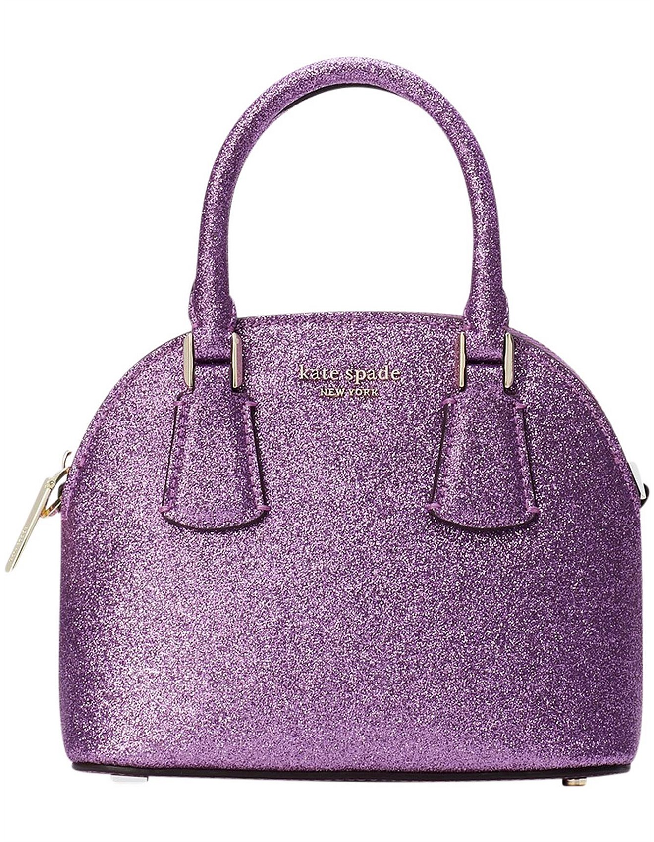 Kate spade Sylvia newest Mini Glitter Dome Satchel